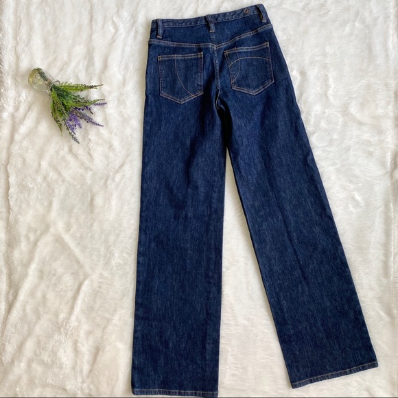 OPENING Ceremony Trouser Leg Dark Wash Jeans - Picture 6 of 8